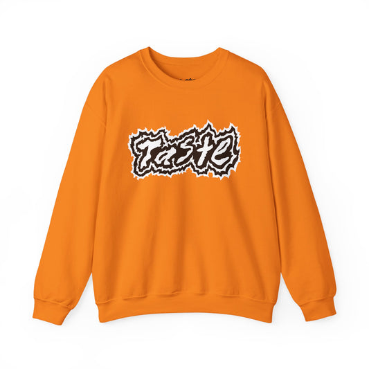 "TASTE" LOGO HEAVY BLEND CREWNECK SWEATSHIRT