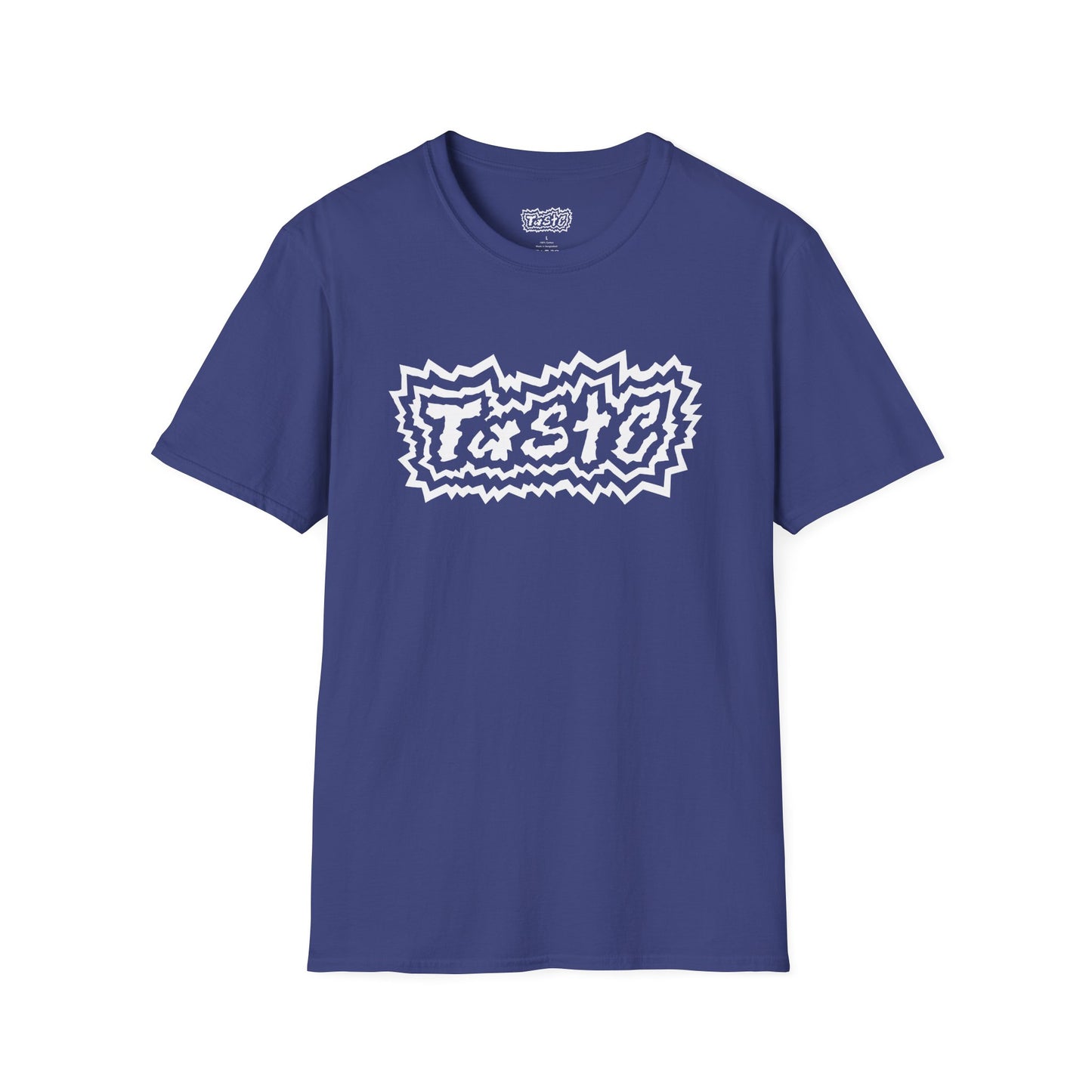 "TASTE" HALF WHITE LOGO UNISEX SOFTSTYLE T-SHIRT
