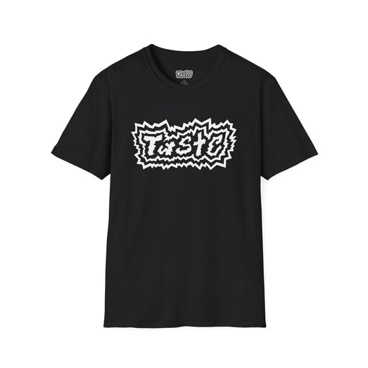 "TASTE" HALF WHITE LOGO UNISEX SOFTSTYLE T-SHIRT