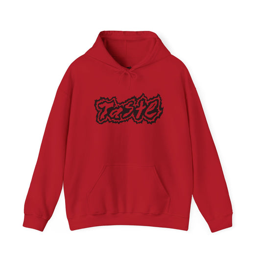 "TASTE" HALF BLACK LOGO UNISEX HEAVY BLEND HOODED SWEATSHIRT